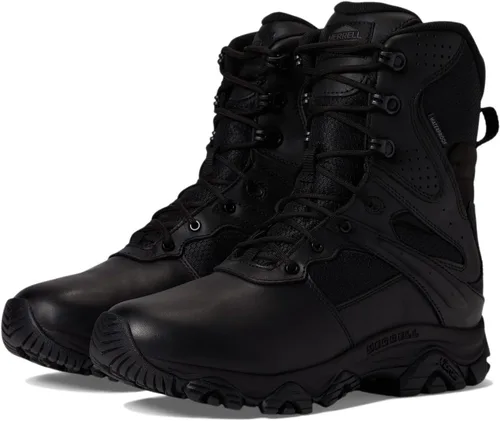 Vista 4 de Merrell Moab 3 Response Tactical Botas militares impermeables con cremallera de 8 pulgadas para hombre