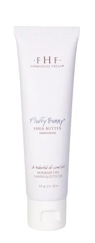Vista 2 de FarmHouse Fresh FarmHouse Fresh Fluffy Bunny - Crema de manos con manteca de karité, 2.4 onzas líquidas