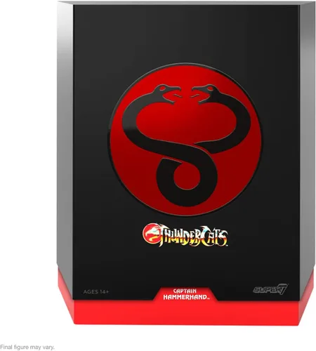 Vista 3 de Super7 ULTIMATES! Thundercats Hammerhand - Figura de acción de Thundercats de 7" con accesorios, coleccionables clásicos de dibujos animados