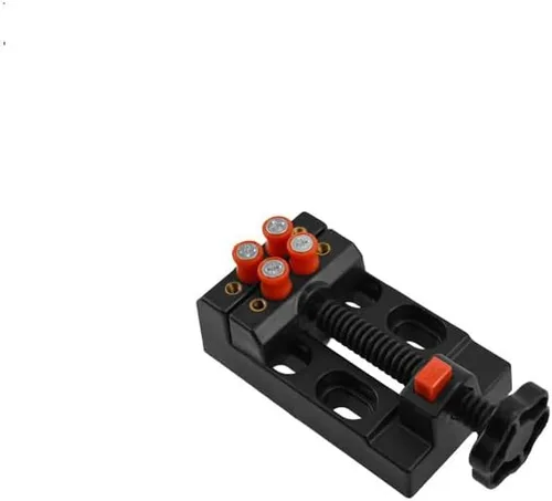 Vista 10 de Mini Tornillo de Banco Pequeña Abrazaderas de Mesa, Herramienta de Reparación para Manualidades (Rango de Ajuste: 0-3 cm)