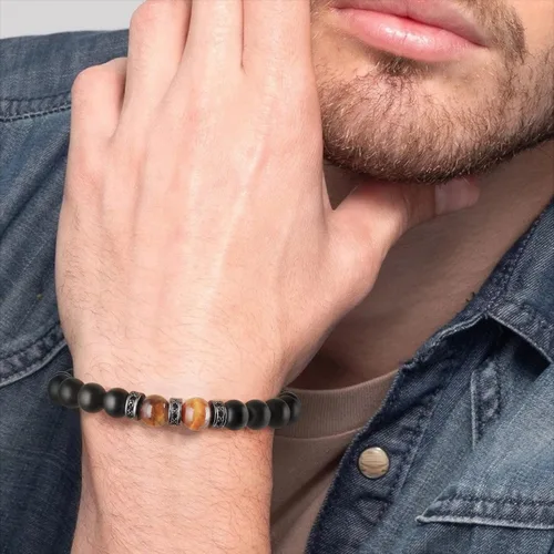 Vista 2 de JoycuFF Regalos de Pascua de bautismo cristiano para hombres y adolescentes, pulseras inspiradoras para hombres, cumpleaños, día del padre