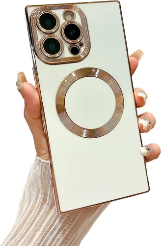 Vista 108 de Owncase Funda Magnética para iPhone 11, (Compatible con MagSafe) (Protección Completa de Lente de Cámara) (Esquinas Reforzadas) Funda Parachoques