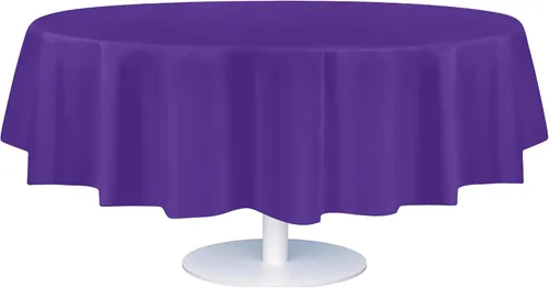 Vista 48 de Mantel de plástico de alta calidad - 54 in. x 108 pulgadas. Grandipity - Mantel rectangular (6 y 12 unidades), Agua (Aqua)