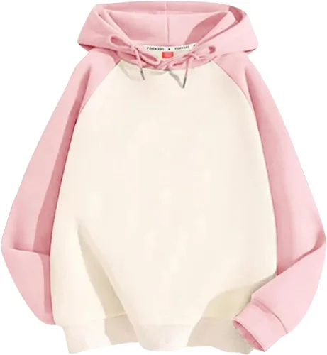 Vista 3 de Comigeewa Sudadera con capucha Sudadera de muy buen gusto Niños Niñas Niños pequeños Color Patchwork Sudadera con capucha