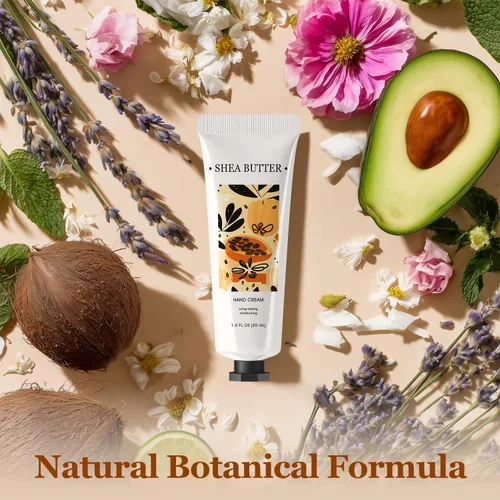 Vista 3 de BODY & EARTH Crema de Manos a Granel Paquete de 50 Set de Regalo de Loción de Manos Loción de Manos Tamaño de Viaje Lociones a Granel para Regalos