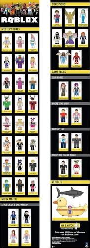 Vista 4 de Roblox Celebrity Paquete con dos figuras