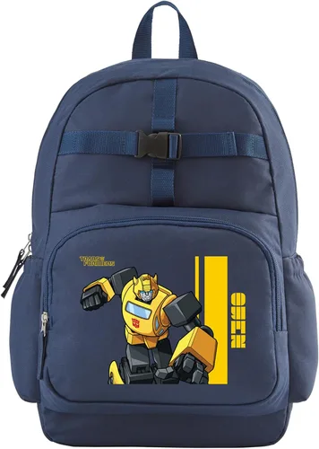 Vista 18 de Let's Make Memories Mochila Personalizada - TRANSFORMERS - Autobots - Navy Azul marino