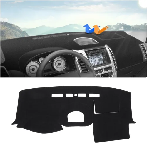 Vista 31 de Autorder - Tapete para cubierta de tablero de instrumentos para camioneta Ford F100/F150/F250/F350/Bronco Pickup Truck, 1973-1977 1978 1979