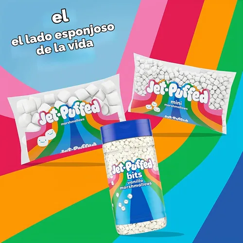 Vista 6 de Malvaviscos Kraft con sabor a vainilla de malvaviscos de 3 onzas (paquete de 6) con cuchara para porciones