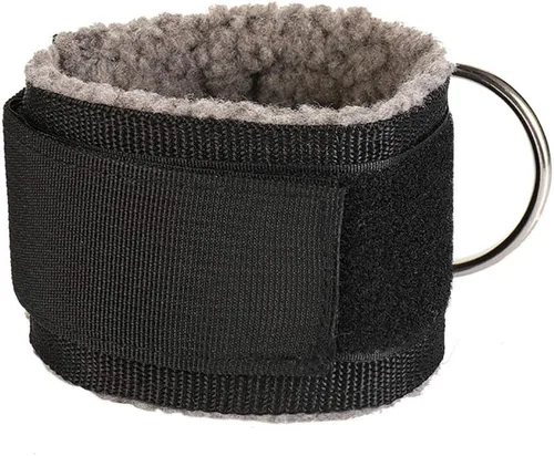 Vista 6 de Correas de tobillo para contraataques de máquina de cable, entrenamientos de glúteos, ejercicios de parte inferior del cuerpo, extensiones