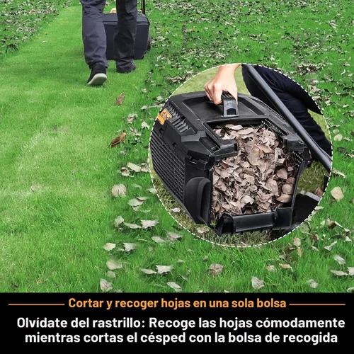 Vista 10 de LawnMaster 20VMWGT Cortacésped de 24V Máx de 13 pulgadas y Recortadora de Césped de 10 pulgadas Combo con 2x4.0Ah Baterías y Cargador