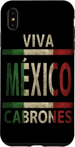 Vista 10 de Funda con bandera mexicana para iPhone 13 Viva México Cabrones