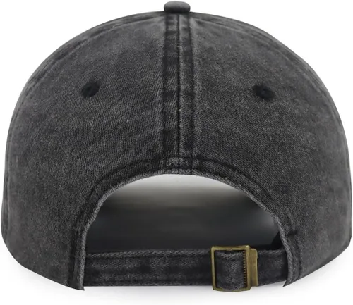 Vista 5 de Terojnkl Gorra de béisbol bordada para hombres y mujeres, ajustable, unisex, de algodón, para fanáticos