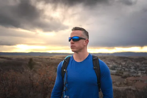 Vista 7 de STNGR Ridge Unbreakable Tactical Balistic Outdoor & Shooting Gafas de sol polarizadas para hombres