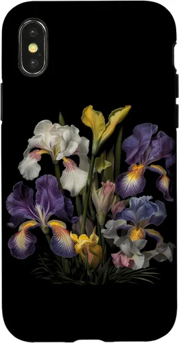 Vista 5 de iPhone 12 mini Iris Flower Garden Gardener Botanist Flowers Case