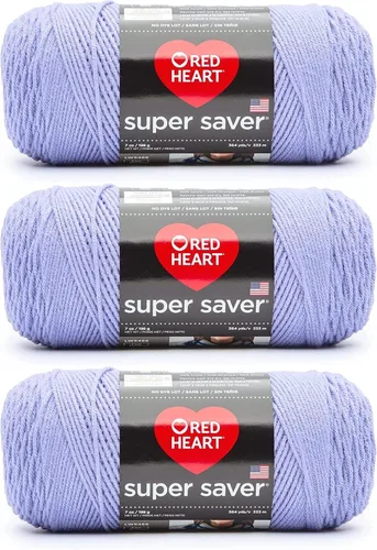 Vista 144 de Red Heart Hilo Super Saver, paquete de 3, estampado artístico, 3 unidades Estampado De Artista