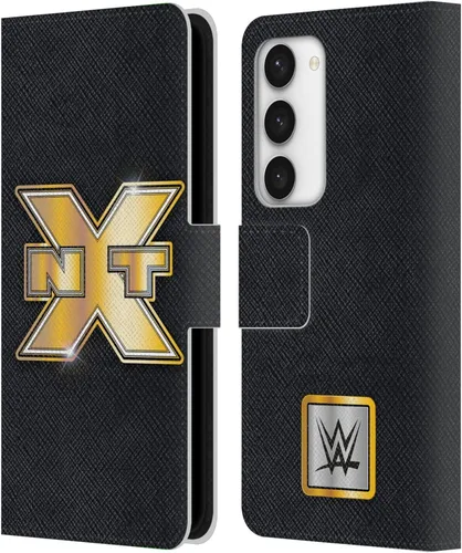 Vista 13 de Head Case Designs Officially Licensed WWE Cruiserweight Champion Title Belts Leather Wallet Case Compatible with Samsung Galaxy A07 4G Campeón