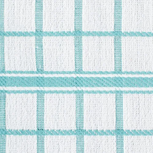 Vista 3 de Paños de cocina 100 % de algodón rizado DII, se pueden lavar a máquina, ultra absorbentes, básicos todos los días de 12 x 12 pulgadas, diseño