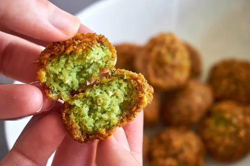 Vista 3 de Sadaf Falafel Mix – Mezcla de Falafel Mediterráneo – Plato clásico de Oriente Medio – Falafel vegetariano – Sin MSG – Sin conservantes artificiales
