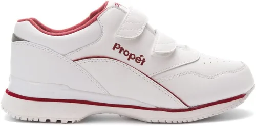 Vista 2 de Propet Women's Tour calzado para caminar con tira, Blanco, 10 CD US