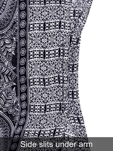 Vista 5 de Moss Rose - Bata de playa para ponerse encima del traje de baño kimono salida de baño