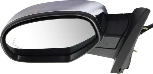 Vista 16 de Kool Vue - Espejo calefactable izquierdo para Chevrolet Silverado 1500 GMC Sierra 1500 2007-2013 plegable eléctrico con luz de señal y lámpara