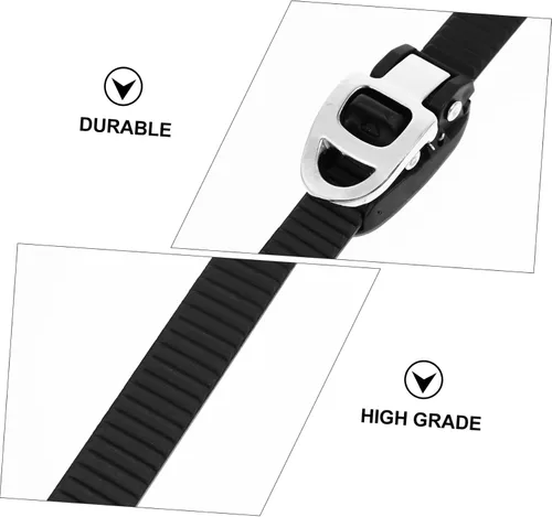 Vista 9 de 2 sets patines accesorios de correas fijas hebillas reemplazo para hombres 2 piezas* 2