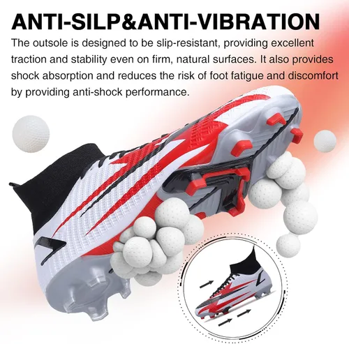 Vista 4 de CBUSTER GRESKY - Botines de fútbol AGFG para hombre y mujer