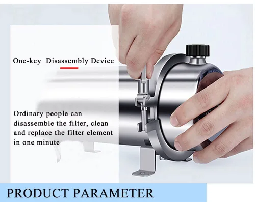 Vista 7 de INTSUPERMAI Purificador lavable 6000L/H del agua de la membrana de la ultrafiltración PVDF del filtro de membrana de la ultrafiltración del acero