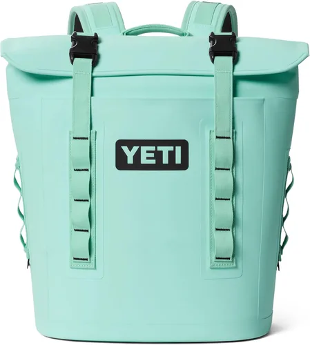 Vista 48 de YETI Hopper M Series Mochila enfriadoras de lados suaves con acceso MagShield Azul marino