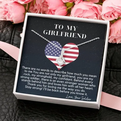 Vista 6 de Joyería con tarjeta de mensajes, regalos personalizados, collar hecho a mano, tarjetas para novia, regalo de relación a larga distancia para novia