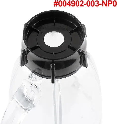 Vista 7 de Piezas de repuesto Frasco de vidrio de 6 tazas con tapa, compatible con licuadoras Oster