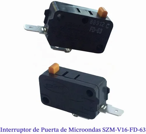 Vista 2 de LONYE 3405-001033 3405-001034 Reemplazo del interruptor de puerta de microondas para microondas LG GE SZM-V16-FD-62 SZM-V16-FD-63 WB24X830