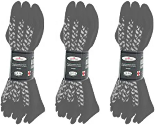 Vista 14 de Personal Touch Calcetines unisex para hombre o mujer, para diabéticos, cómodos, para hospital, 9 pares