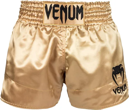 Vista 8 de Venum Muay Thai Shorts Clásico Negro/Dorado