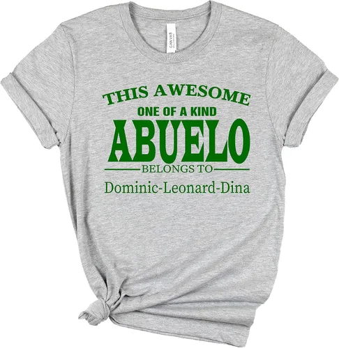 Vista 5 de Customizable Grandpa Dad Shirt with Kids, Fathers Day Christmas Birthday Gifts, Gifts for Grandpa, Personalized Gifts for Men, Custom Grandkids Name