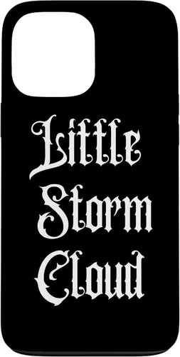 Vista 23 de Funda para iPhone 16 Little Storm Cloud, MIÉRCOLES DARK FAMILY GOTHIC HUMOR