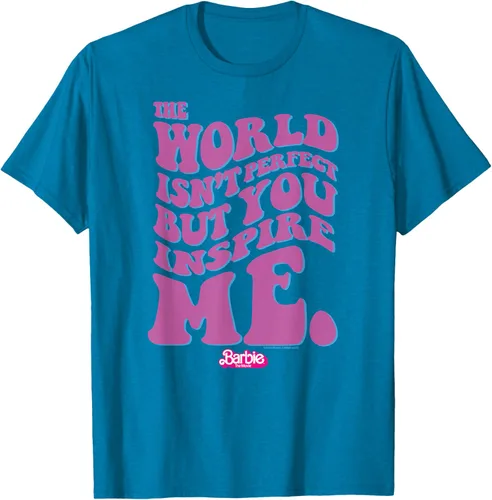 Vista 7 de Barbie Camiseta The Movie - You Inspire Me, Negro