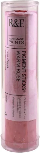 Vista 106 de R&F Handmade Paints - Pigmento profesional al óleo en barra, naranja lizarina, 6.4 fl oz