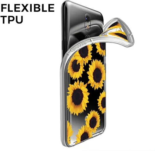 Vista 3 de Funda para LG Stylo 4 Plus, para LG Q Stylus/para LG Q Stylo+ para niñas y mujeres, lindo patrón delgado transparente suave y flexible TPU trasero