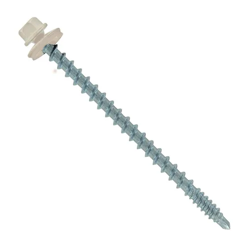 Vista 42 de Fasteners Plus ST Fastening Kwikseal Woodbinder Tornillos de Metal a Madera #10 X 1 Burgundy con Arandela de Goma EPDM, 250 Unidades - Diseñados