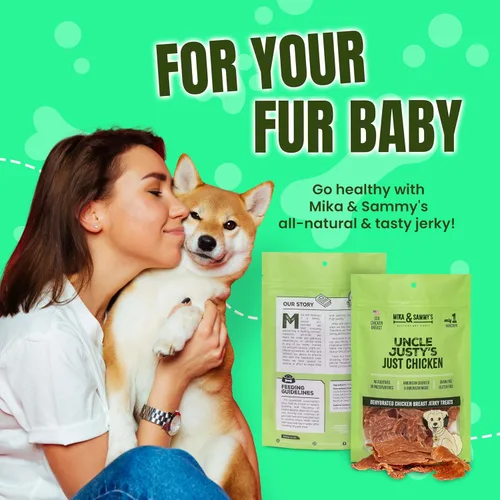 Vista 2 de Golosinas gourmet de pollo para perros, naturales, nutritivas y sabrosas, hechas solo en Estados Unidos, pollo sin jaulas, sin aditivos