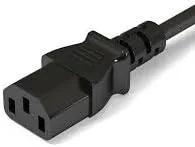 Vista 2 de Cable de alimentación de CA para impresora láser HP RICOH Canon - 6ft