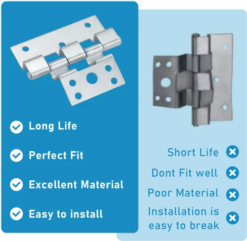 Vista 7 de PalpitateC Paquete de 3 bisagras para puerta de casa móvil compatibles con puertas exteriores Elixir Mobile Homes