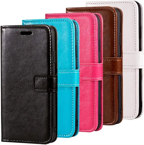 Vista 7 de Funda de piel sintética para teléfono compatible con Doogee S98 Pro, funda magnética con ranuras para tarjetas, protección completa y función