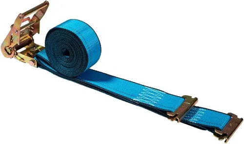 Vista 11 de Mytee Products Correas de Riel E de 2'' x 20' con Herrajes E de Resorte - Correas de Trinquete Azul Etrack con Resistencia de Rotura de Servicio