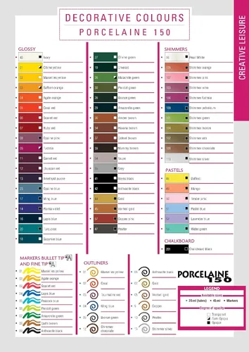 Vista 4 de Pebeo Porcelaine 150 - Pintura para porcelana de alto brillo a base de agua, botella de 45 ml - Negro abismo