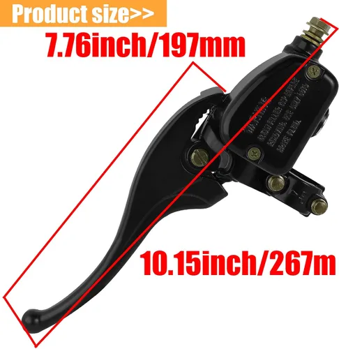 Vista 2 de Palanca de cilindro maestro de freno delantero izquierdo para Polaris ATV Sportsman 300 335 400 450 500 550 570 600 700 800 850 Magnum 325 330 425