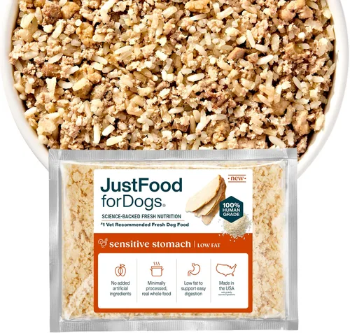 Vista 11 de JustFoodForDogs Alimento fresco congelado saludable para perros con control de peso, comidas frescas para mascotas o adornos para control