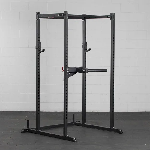 Vista 3 de Titan Fitness Barra de inmersión en Y para bastidores de potencia de la serie T-2, accesorio de inmersión montado en rack, capacidad de 550 libras